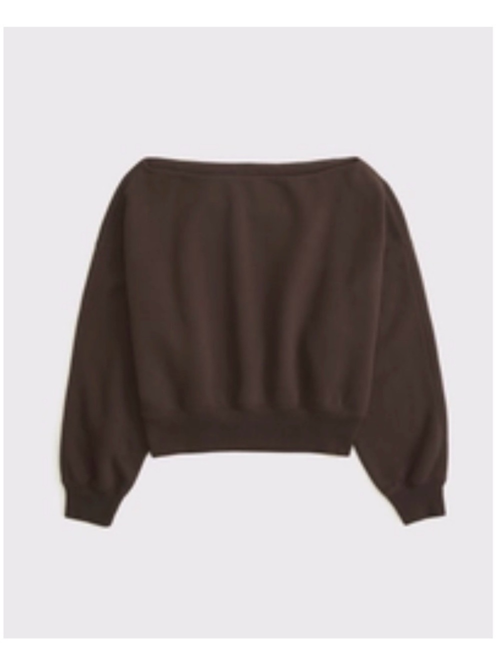 Abercrombie off the shoulder top sweater